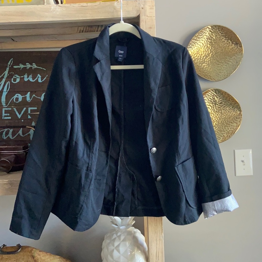 Gap black blazer,‎ 4